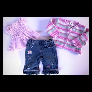 Pumpkin Patch Sweater & Jean Set